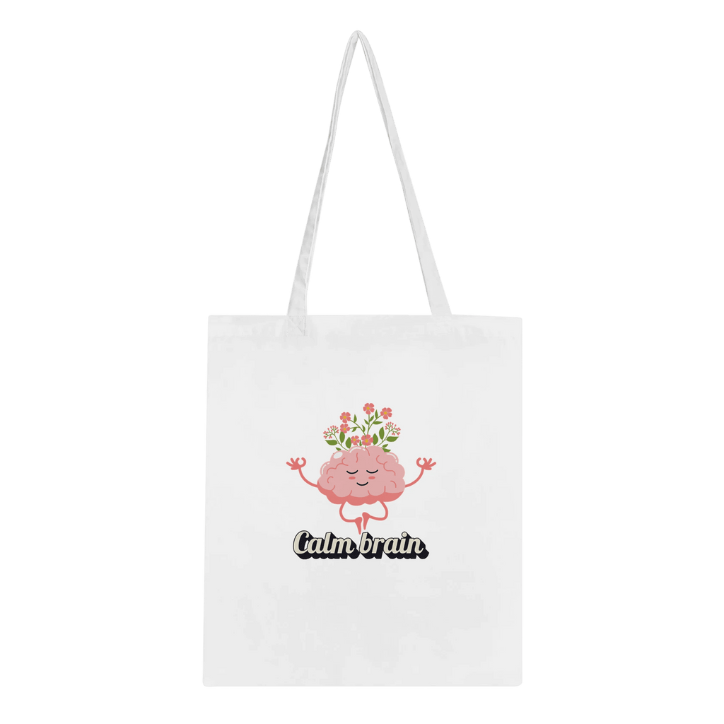 Tote Bag "Calm Brain" – Collection SAFE PLACE - Rauhena